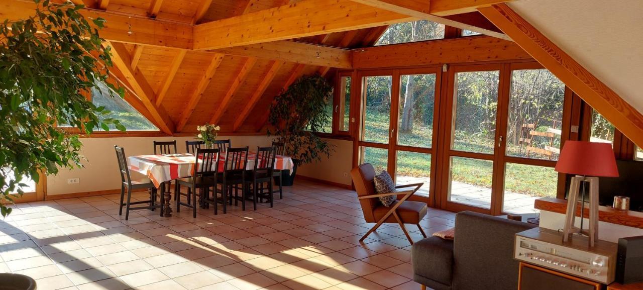 La Canopee Alsacienne - Magnifique Maison A Ribeauville Bagian luar foto